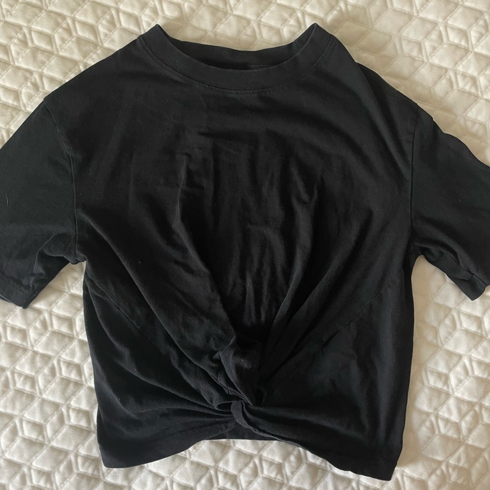 Top Shop Tie Tshirt